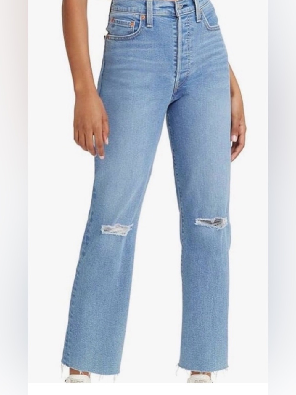 Levi Ribcage Ankle Straight Leg